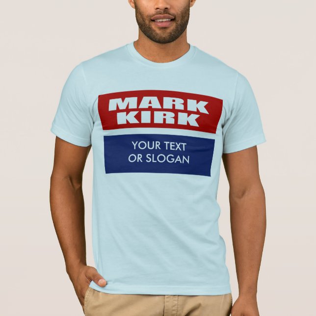 CAMISETA MARQUE KIRK PARA O SENADO (Frente)