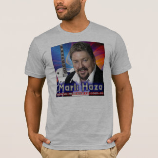 Camiseta Marque o t-shirt dos homens do embaçamento