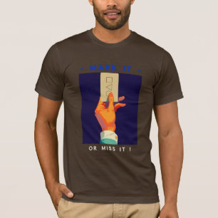 Camiseta Marque Ou Perca