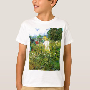 Camiseta Marquerite Gachet no Jardim, Vincent van Gogh.