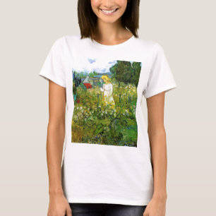 Camiseta Marquerite Gachet no Jardim, Vincent van Gogh.