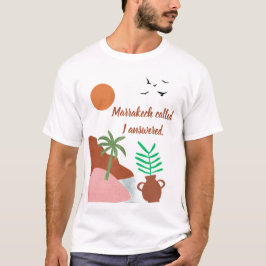 Camiseta Marrakech Chamei Eu Respondi Boho Deserto