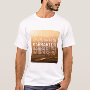 Camiseta Marrakech Marrocos Saara – Estética de Viagens no 