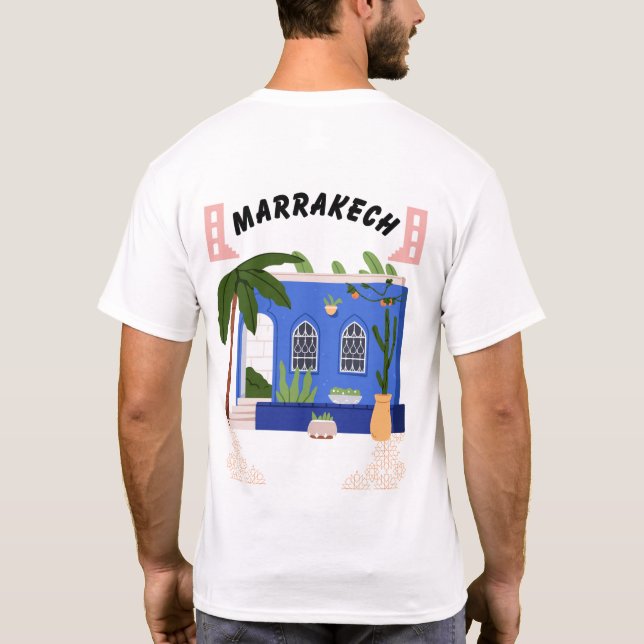 Camiseta marrakech morocco (Verso)