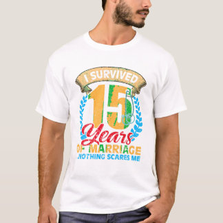 Camiseta Married for 15 years