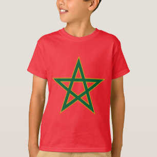 Camiseta Marrocos Bandeira Marroquina Amante Futebol Futebo