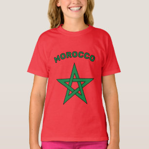 Camiseta Marrocos - Bandeira Marroquina Masculina