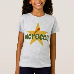 Camiseta Marrocos é a identidade, transmitida com orgulho