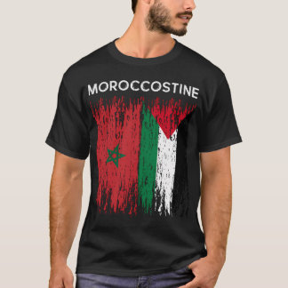 Camiseta Marrocos E A Palestina,