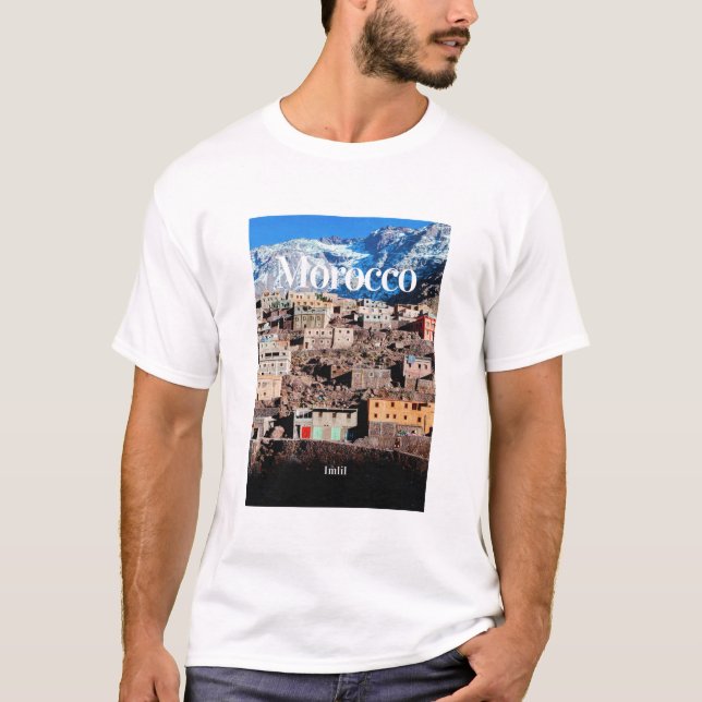 Camiseta Marrocos | Imll | Marrocos viagem | Viagem a Marro (Frente)