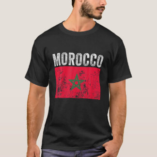 Camiseta Marrocos, na América do Sul, sinaliza o golpe de f