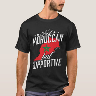 Camiseta Marrocos não é marroquino, mas sim Viagem turístic