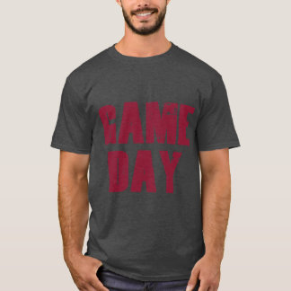 Camiseta Marrom de Dia de Jogo