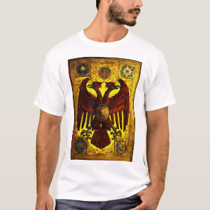 Camiseta "Marrom e Orgulhoso: Atentando com a águia mexican