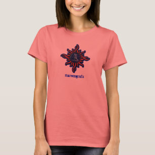 Camiseta Marrom tribal