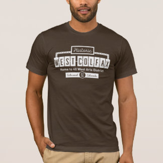 Camiseta Marrom Unisex Histórica West Colfax