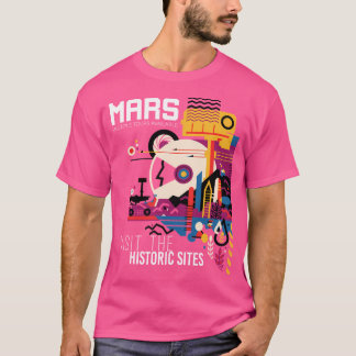 Camiseta Mars Expedition Historical Sites - Exoplanetário T