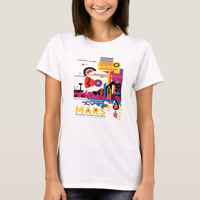 Camiseta Mars Exploration (Frente)