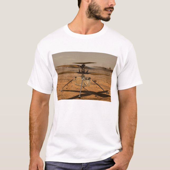 Camiseta Mars Ingenuity Helicopter (Frente)