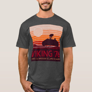 Camiseta Mars landing Jul 20 1976 Viking lander planet expl