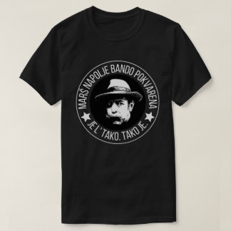 Camiseta Marš napolje badno pokvarena