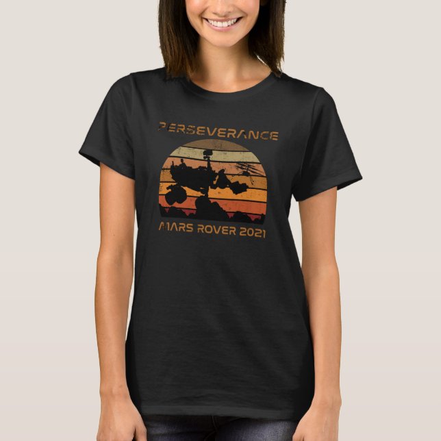 Camiseta Mars Rover Perseverança (Frente)
