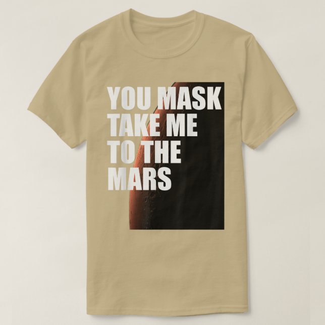 Camiseta Mars Space Travelers  (Frente do Design)