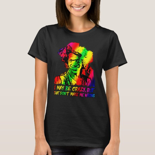 Camiseta Marsha p Johnson cita T-Shirt ativista gay (Frente)