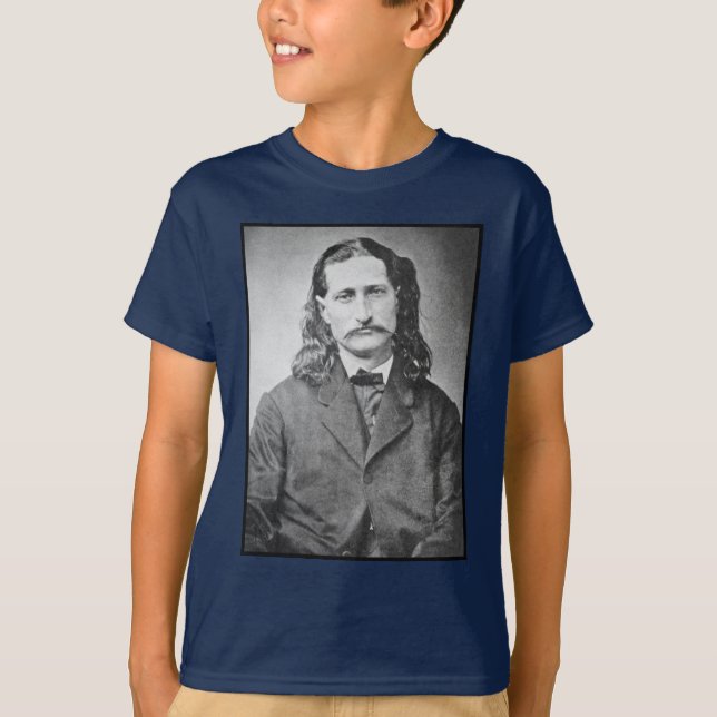 Camiseta Marshal Wild Bill Hickok Old West Guncater (Frente)