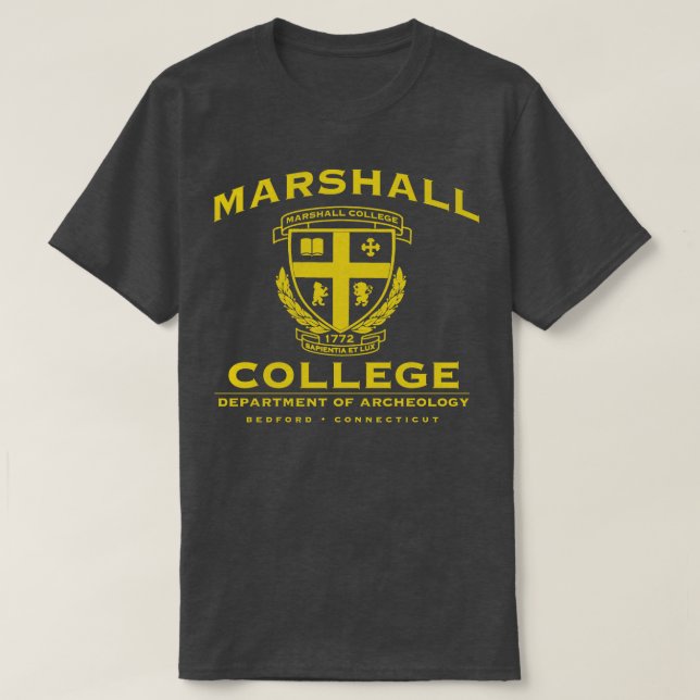 Camiseta Marshall College (Frente do Design)