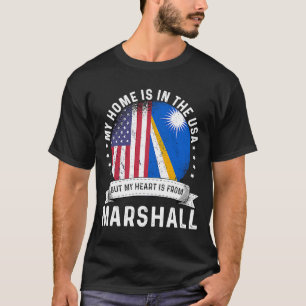 Camiseta Marshall Islands American Patriot Grown Home USA F