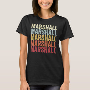 Camiseta Marshall Pensilvânia PA Retro Vintage Te