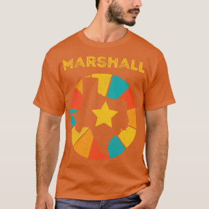 Camiseta Marshall Texas Vintage angustiou Souvenir 1