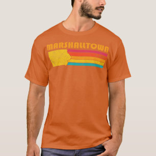 Camiseta Marshalltown Iowa Vintage angustiou Souvenir