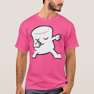 Camiseta Marshmallow Camfire Kawaii, Marshmall de Dabbing