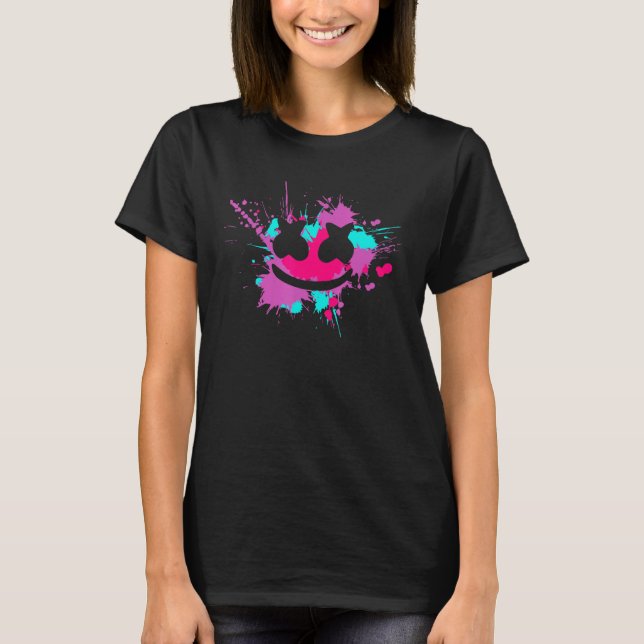Camiseta Marshmallow Para Crianças Mulheres 1 (Frente)