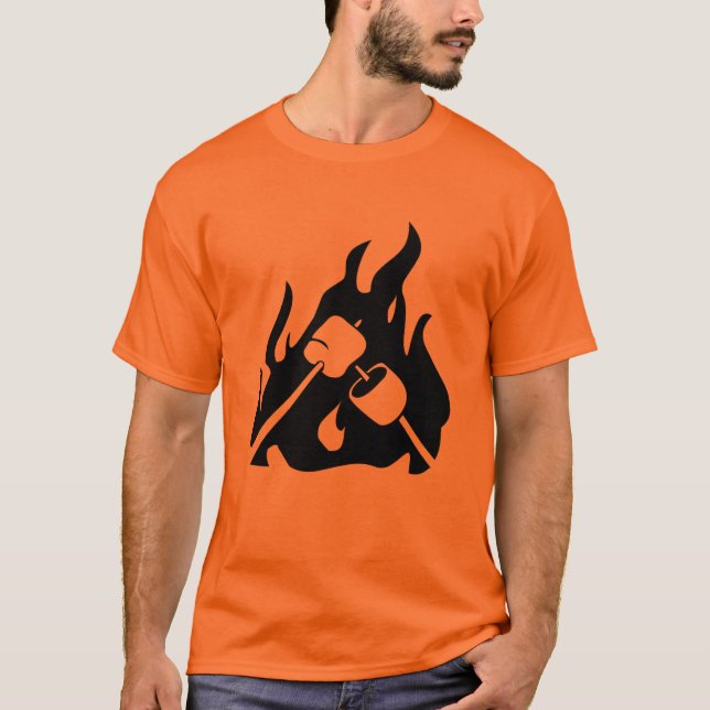 Camiseta Marshmallows Roasting (Frente)