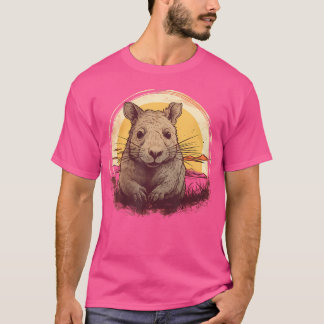 Camiseta Marsupiais australianos de morcegos recheados