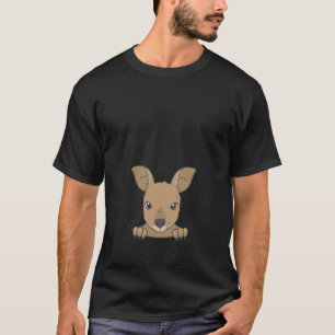 Camiseta Marsupial Kangaroo Pouch Austrália Kangaroo Costum
