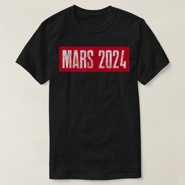 Camiseta Marte 2024 (Frente do Design)