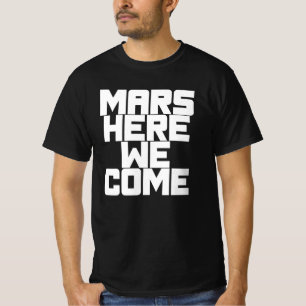 Camiseta Marte Aqui Vamos Nós