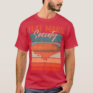 Camiseta Marte da Sociedade Flat Marte Planeta Astronomia C