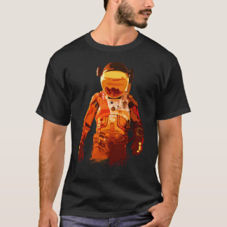 Camiseta Marte do Explorador Espacial do Astronauta Marte