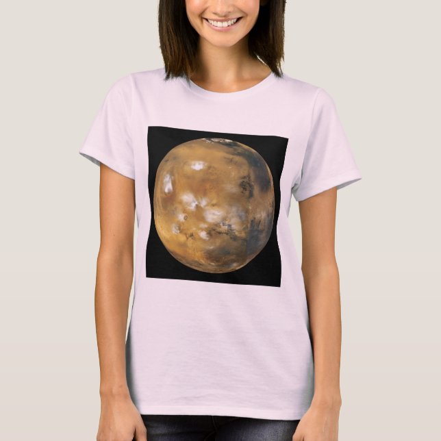 Camiseta Marte! Uma bela imagem do espaço. NASA (Frente)