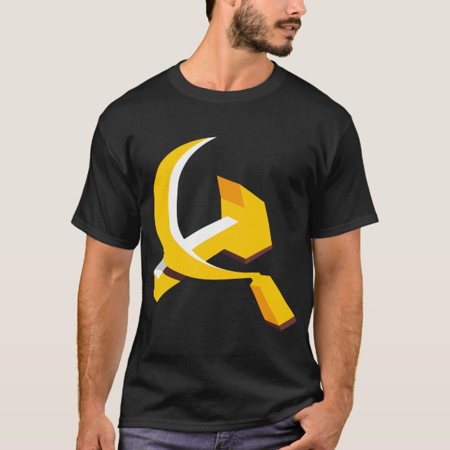 Camiseta Martelo comunista e foice (Frente)