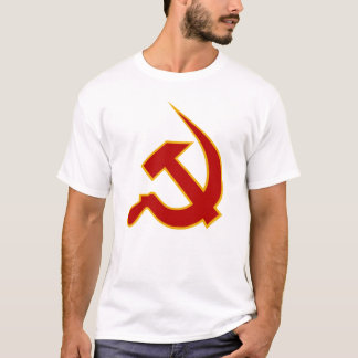 Camiseta Martelo da obscuridade neo - & foice vermelhos &