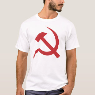 Camiseta martelo e foice de URSS do cccp