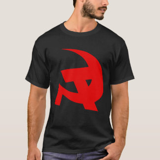 Camiseta Martelo & foice comunistas do estilo de DKP