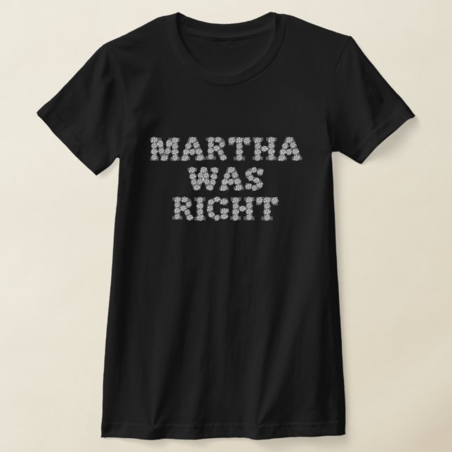 Camiseta Martha Estava Certa Rosas Brancas (Postura )