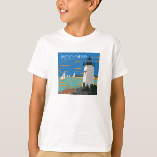 Camiseta Martha's Vineyard, Massachusetts   Farol